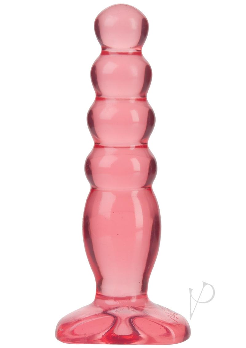 Crystal Jellies Anal Delight Anal Plug 5in - Pink