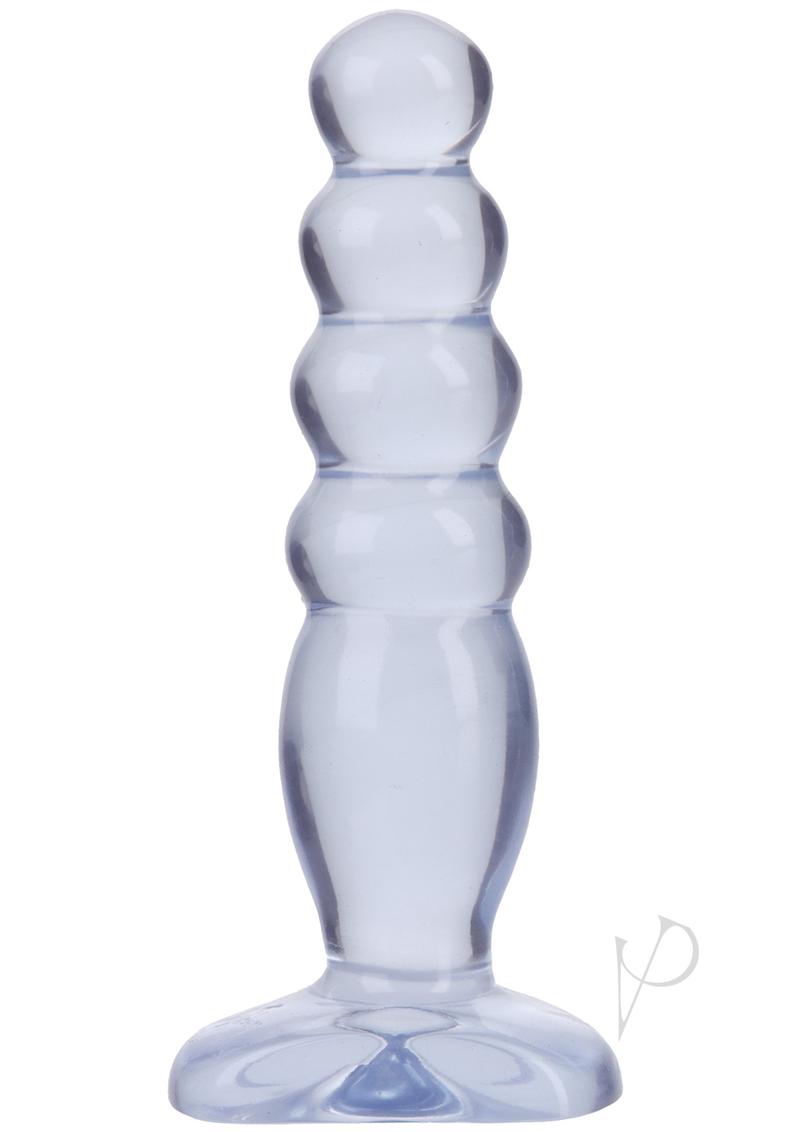 Crystal Jellies Anal Delight Anal Plug 5in - Clear