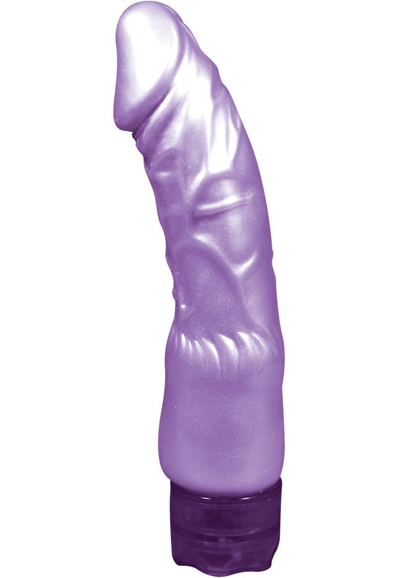 Pearlshine The Satin Sensationals The Clit Pleaser Vibrator 7in - Lavender