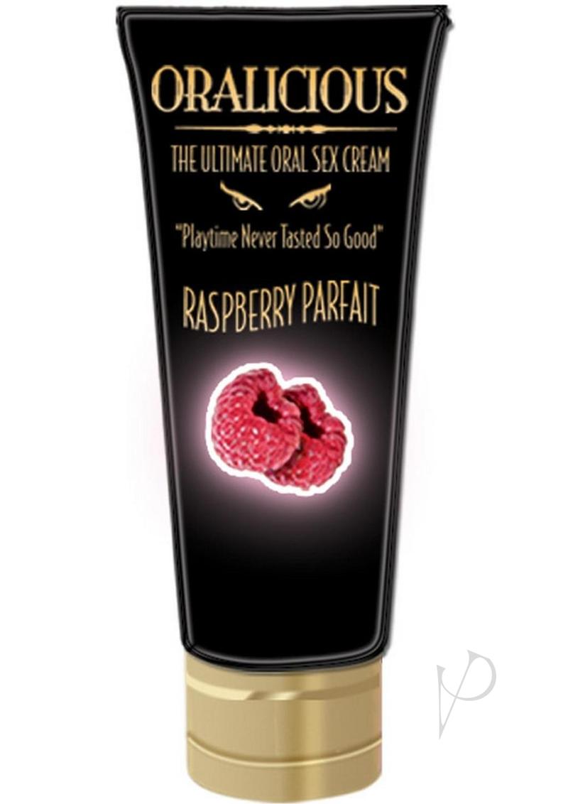 Oralicious Ultimate Oral Sex Cream 2oz - Raspberry Parfait