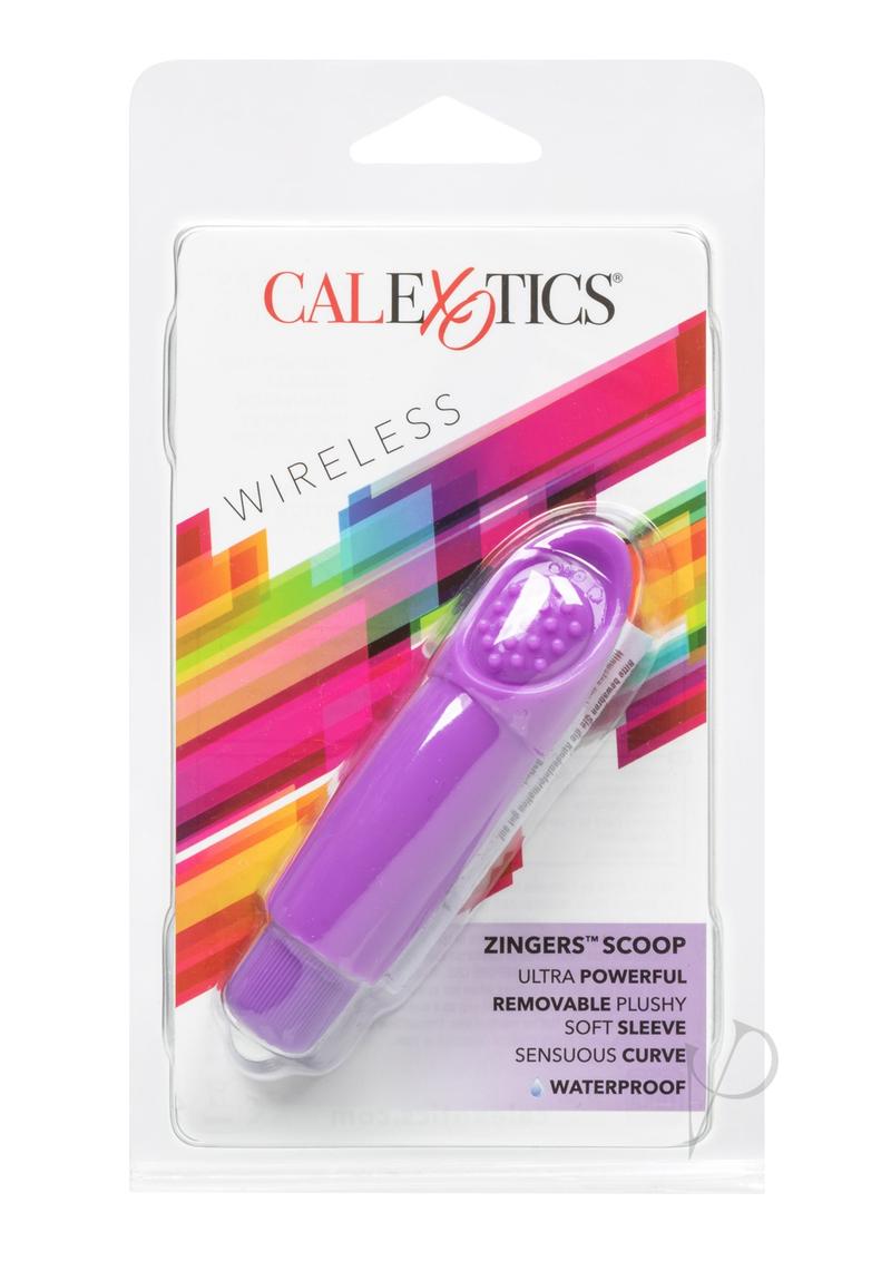 Zingers Scoop Vibrator- Purple