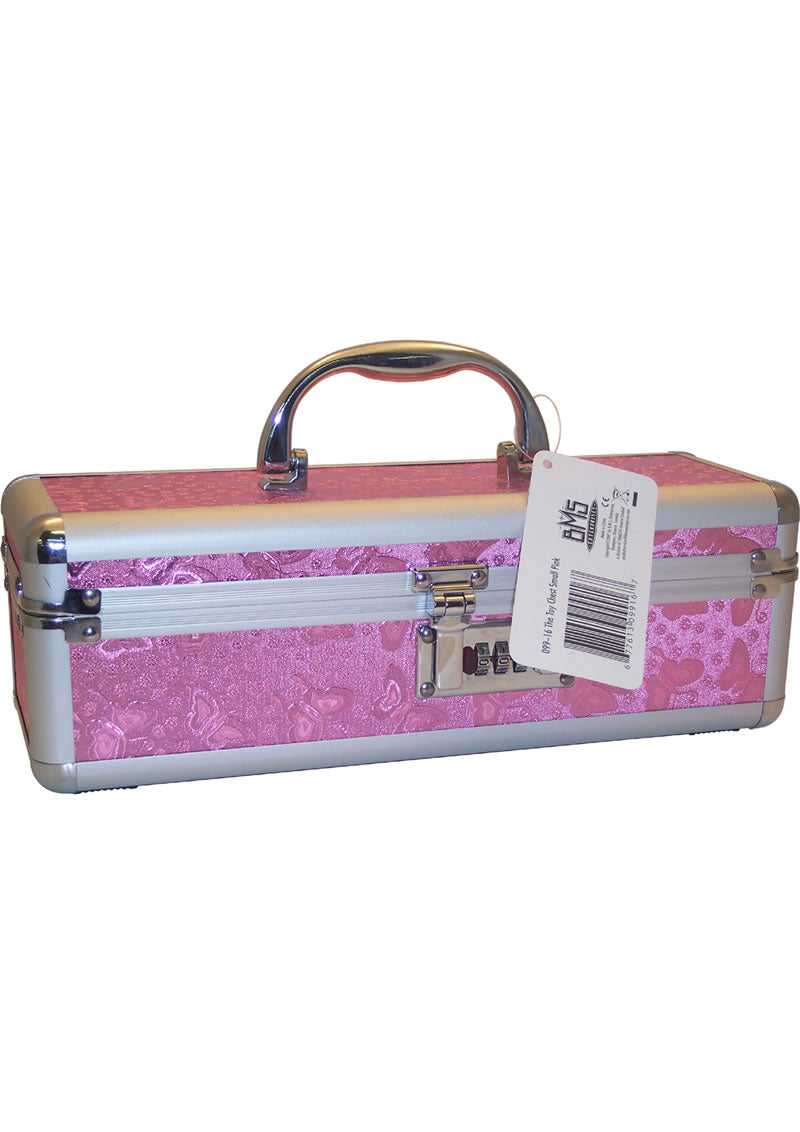Lockable Vibrator Case Small Pink
