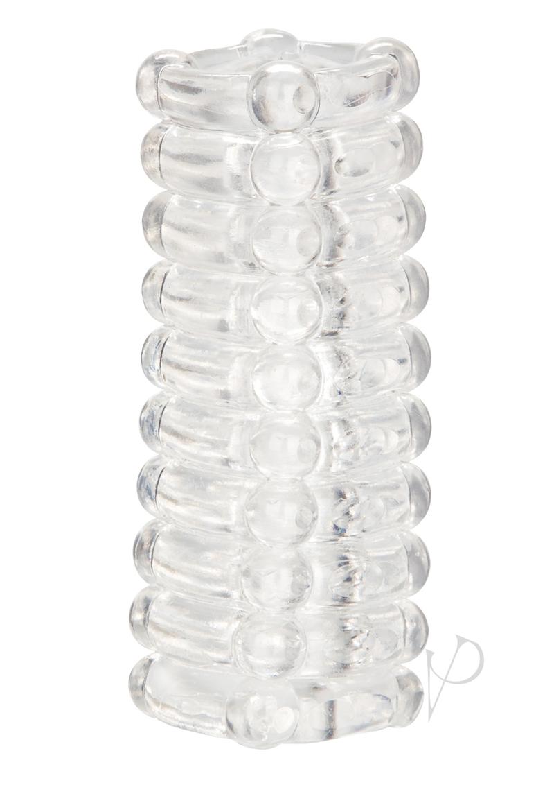 Ribbed Stroker - Clear