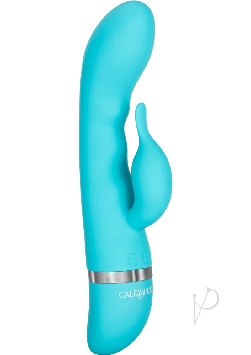 Foreplay Frenzy Teaser Silicone Rabbit Vibrator -Blue