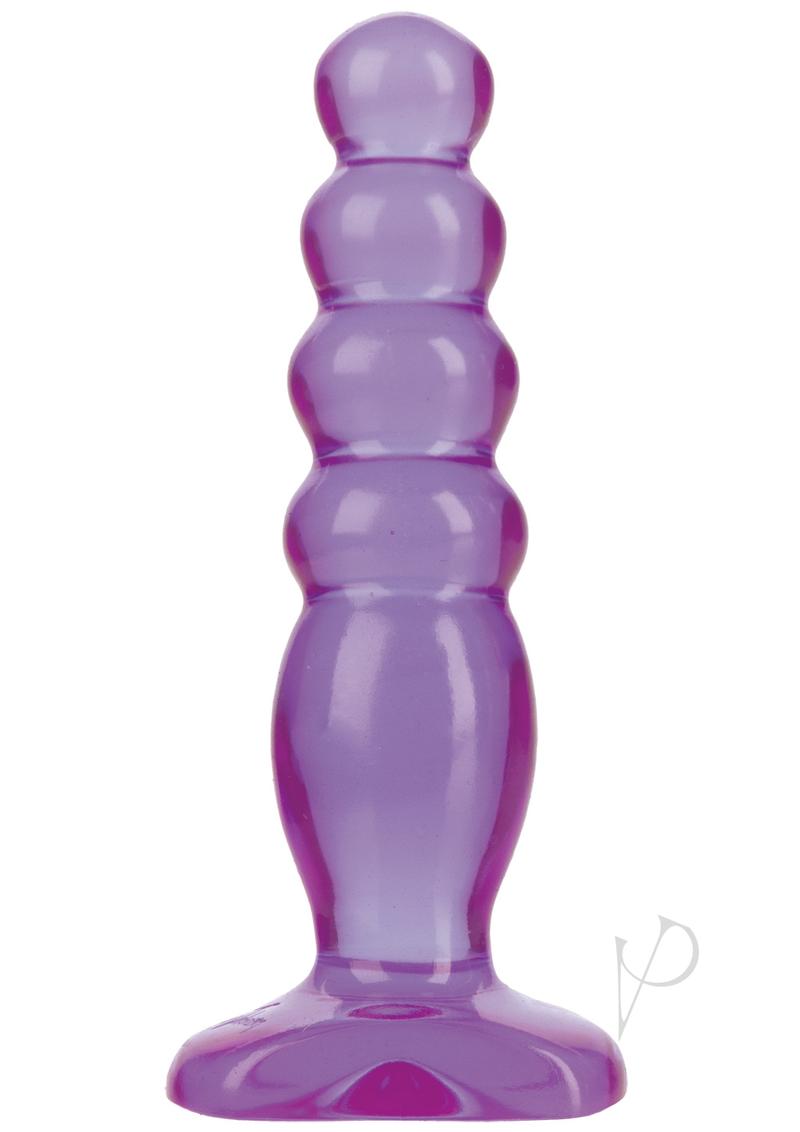 Crystal Jellies Anal Delight Anal Plug 5in - Purple