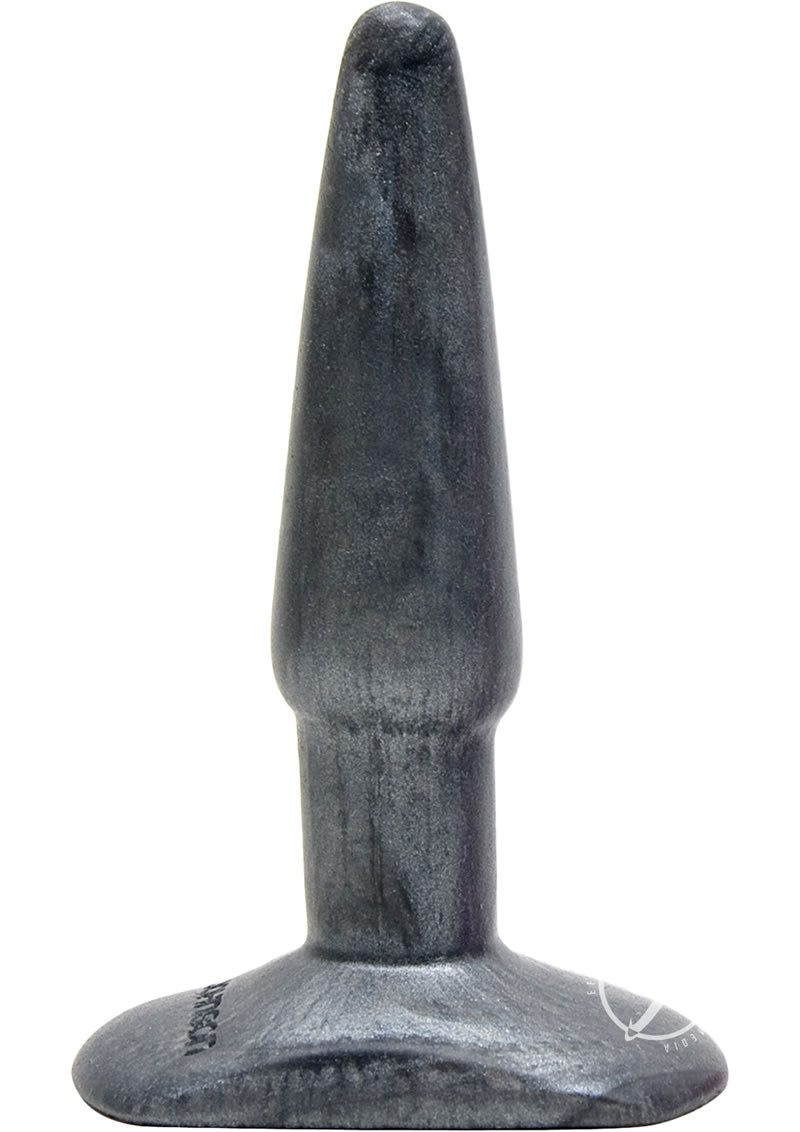 Platinum Premium Silicone - The Li`l End Anal Plug - Charcoal