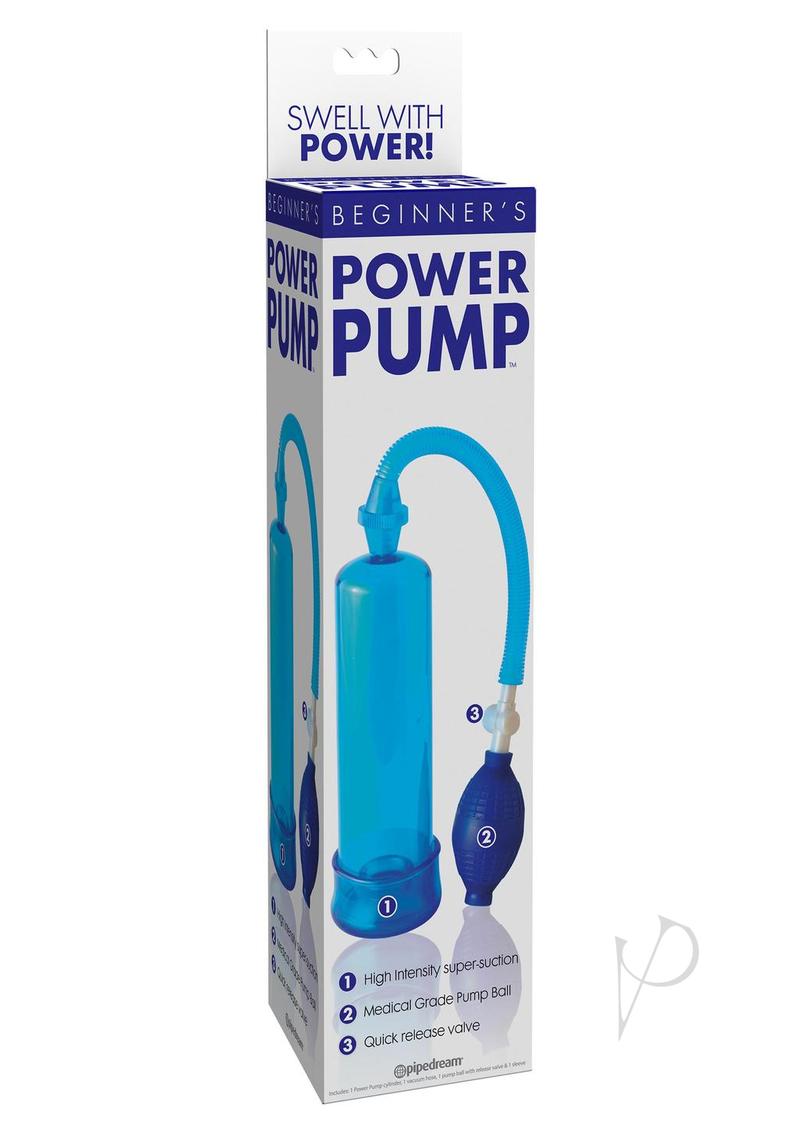 Beginner's Power Penis Pump - Blue