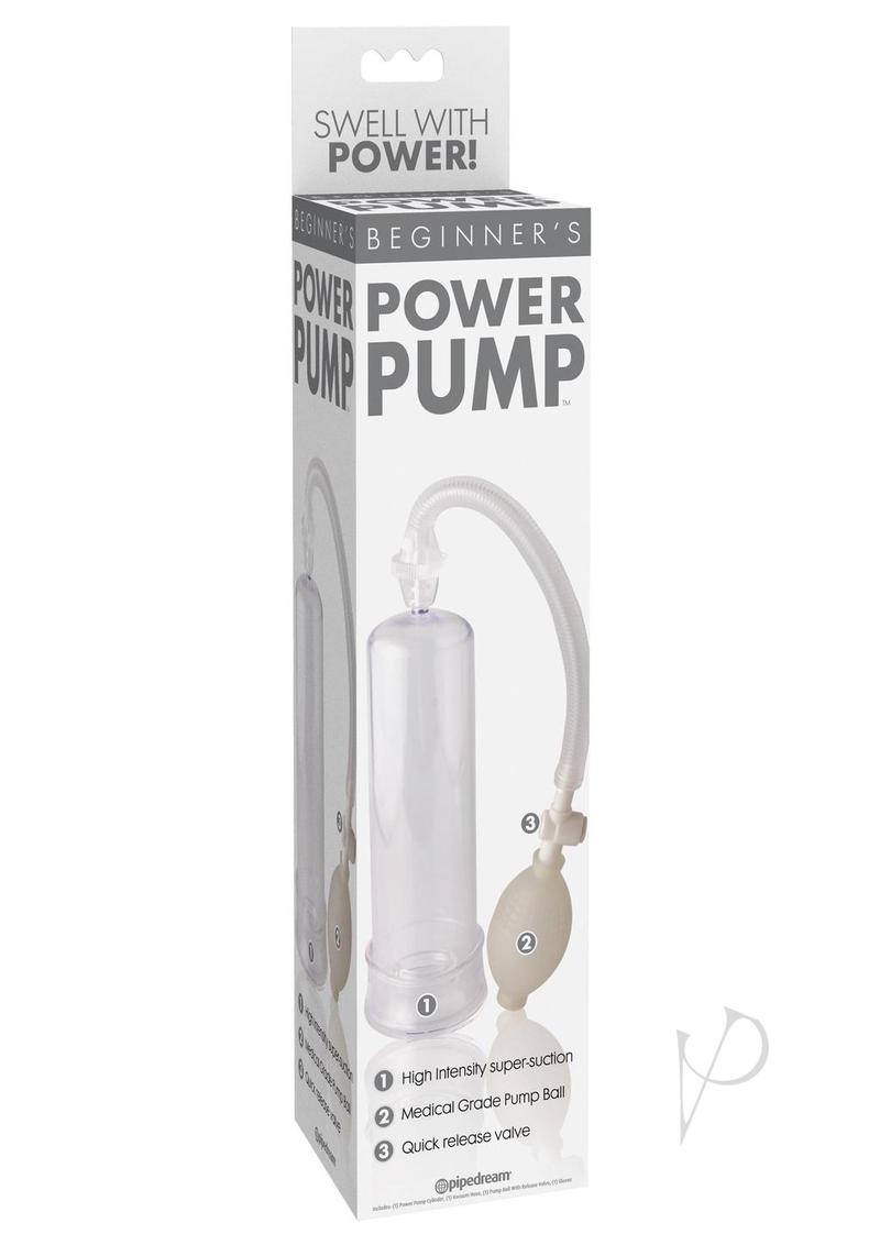 Beginner's Power Penis Pump - Clear