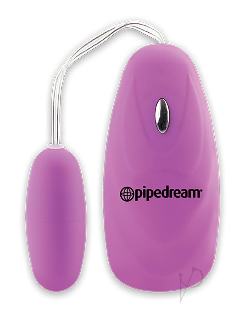Neon Luv Touch Bullet Vibrator with Wired Remote Control - Purple