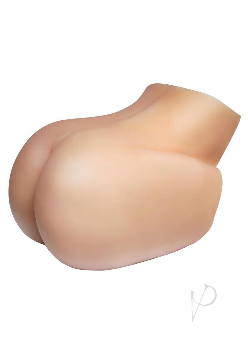 Pipedream Extreme Toyz Fuck Me Silly Mega Masturbator - Pussy and Butt - Vanilla