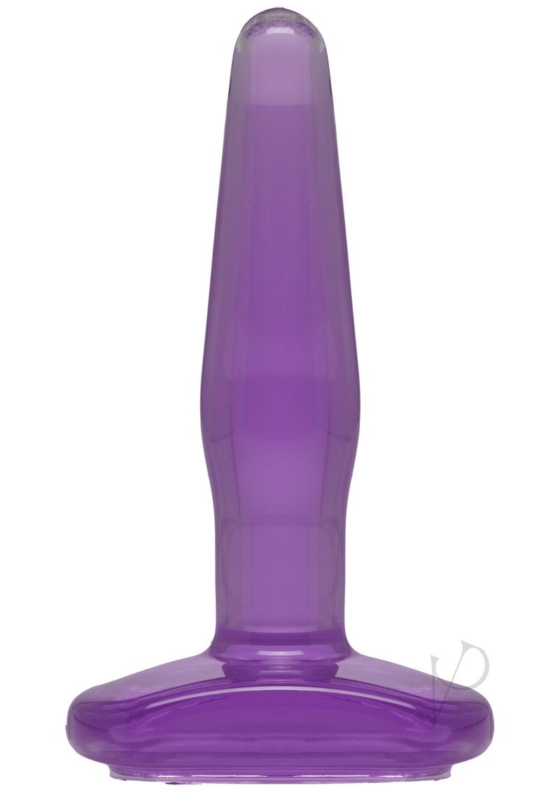 Crystal Jellies Butt Plug - Small - Purple