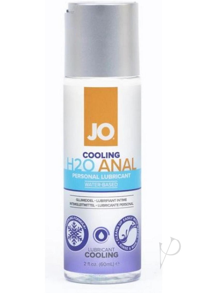 JO H2O Anal Water Based Cooling Lubricant 2oz