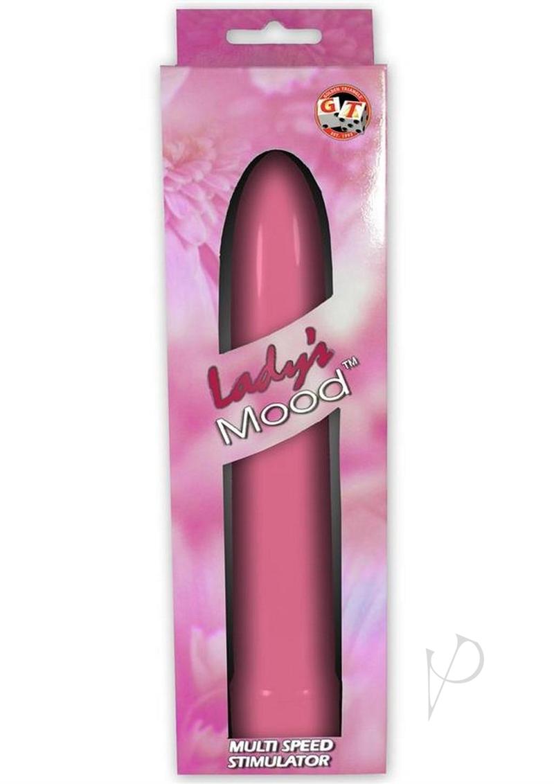 Lady`s Mood Plastic Vibrator - Pink
