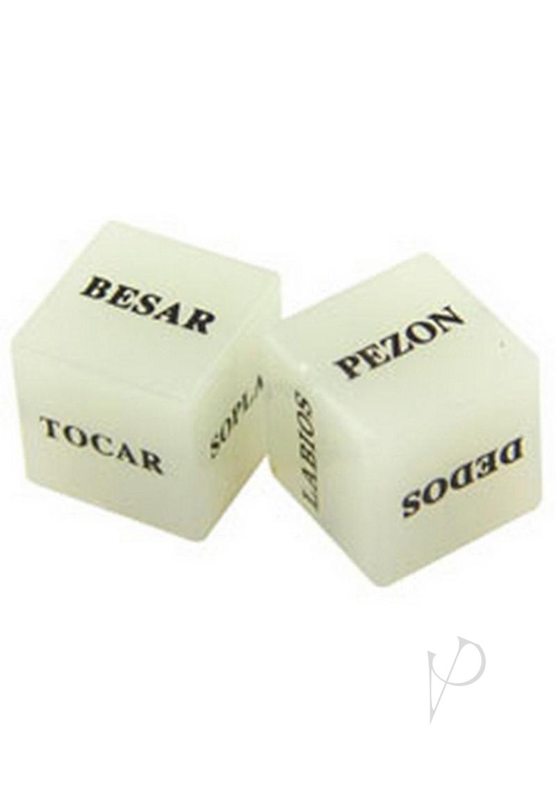 Erotic Dice - Spanish Verion - Glow in the Dark