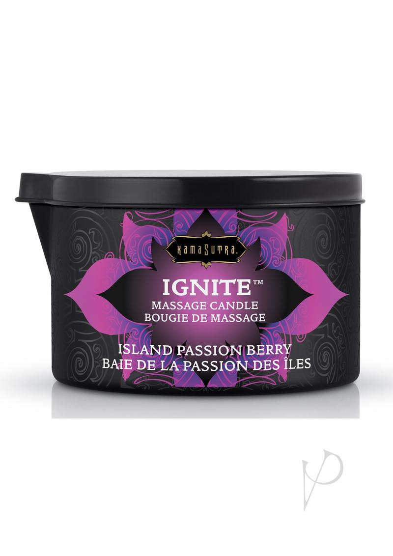 Kama Sutra Ignite Massage Candle Island Passion 6oz