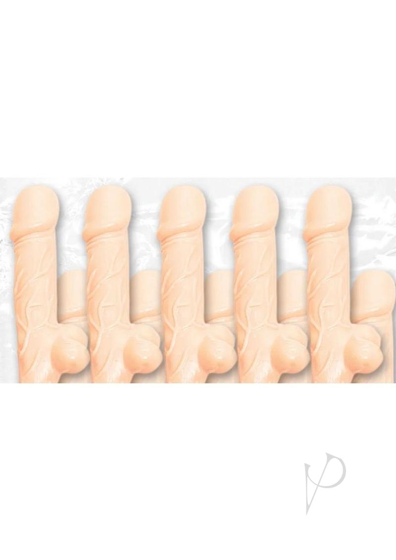 Bachelorette Party Favors Dicky Sipping Straws - Vanilla