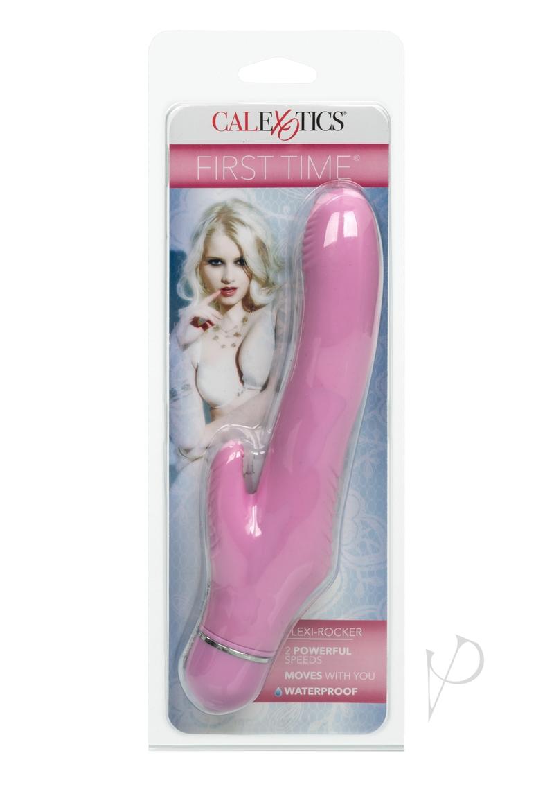 First Time Flexi Rocker Vibrator - Pink