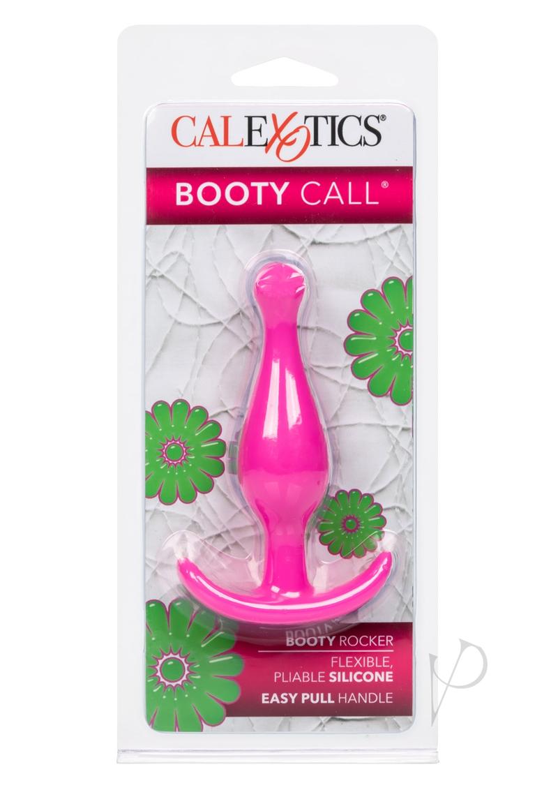 Booty Call Booty Rocker Silicone Butt Plug - Pink
