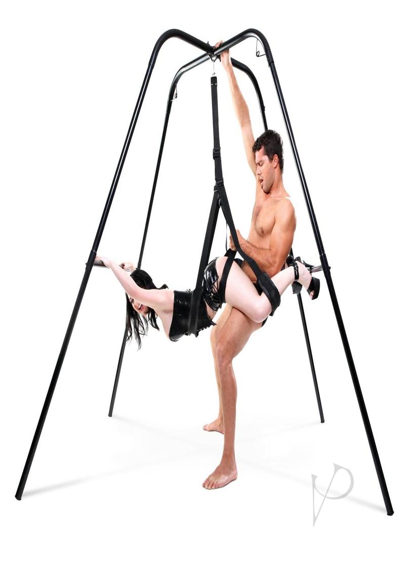 Fetish Fantasy Series Fantasy Swing Stand - Black