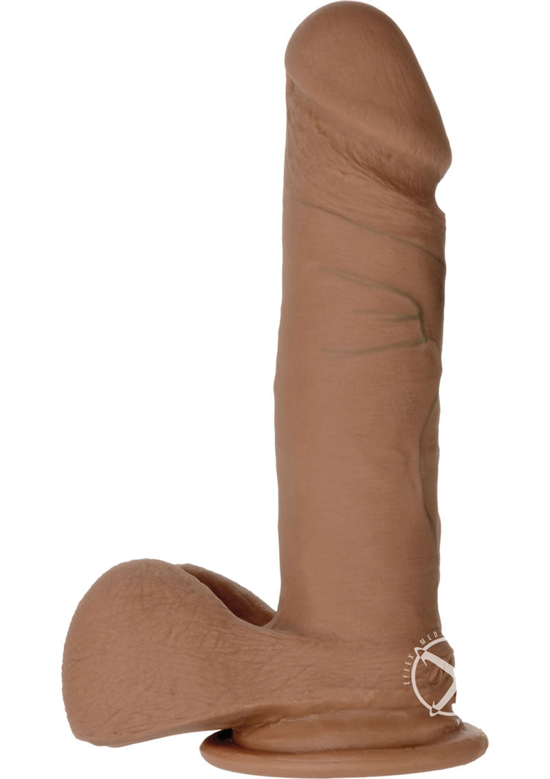 The Realistic Cock Ultraskyn Dildo 6in - Caramel