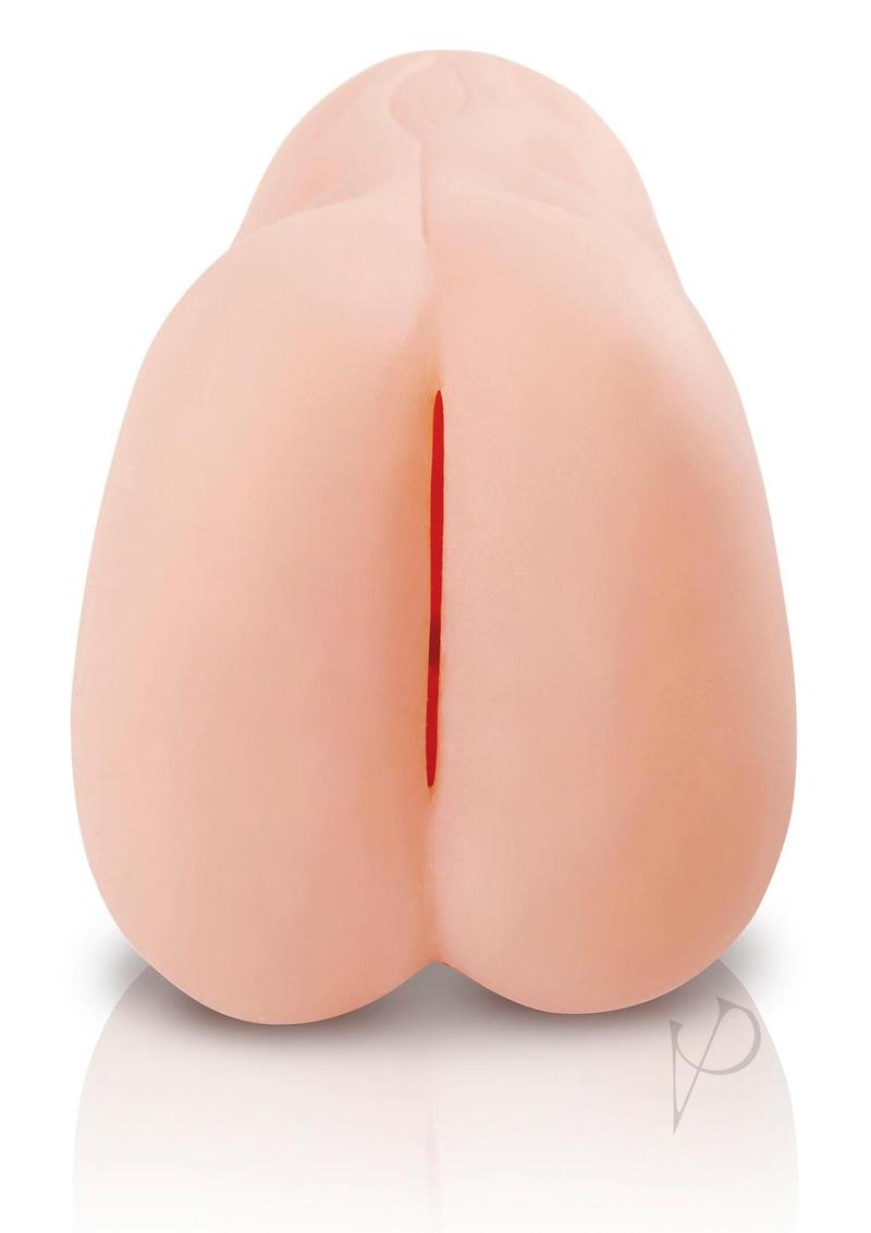 Pipedream Extreme Toyz Peek-A-Boo Pussy Masturbator - Pussy - Vanilla