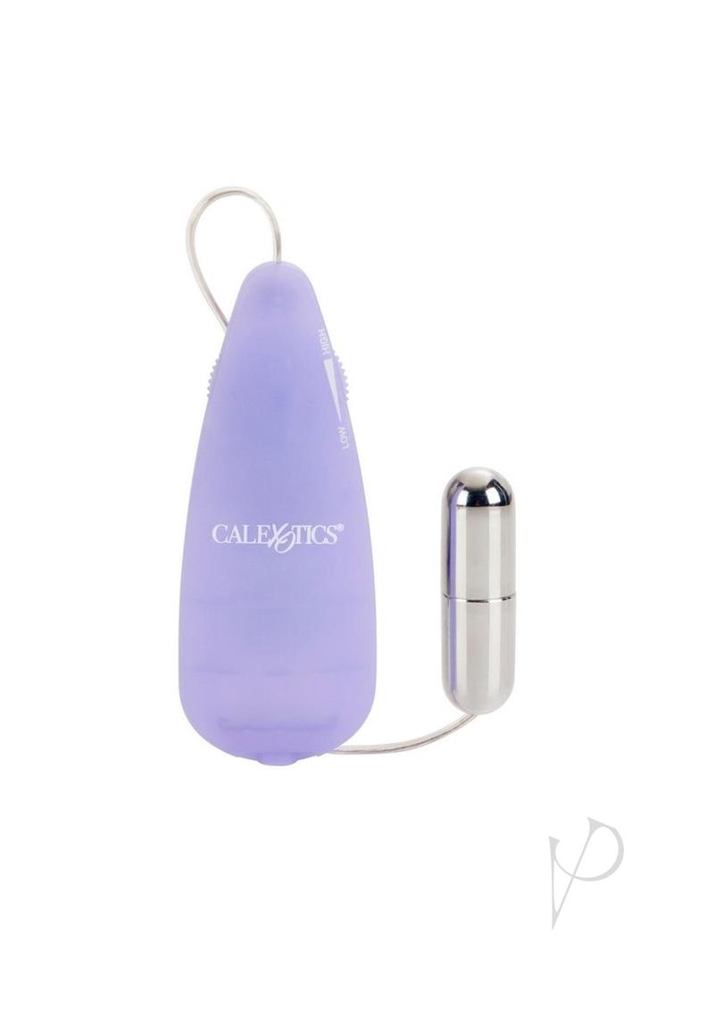 First Time Satin Teaser Bullet with Wired Remote Control - Purple