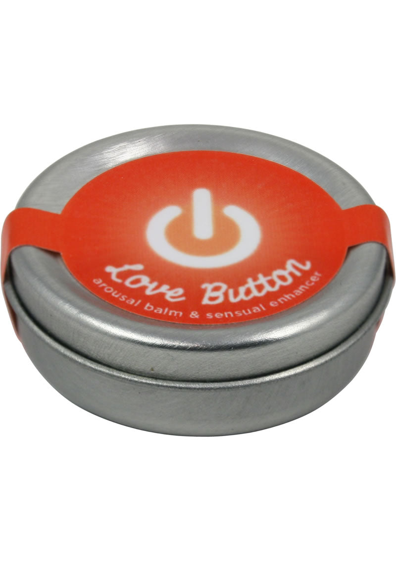 Earthly Body Hemp Seed Love Button Cooling Arousal Balm and Sensual Enhancer Tin .45oz