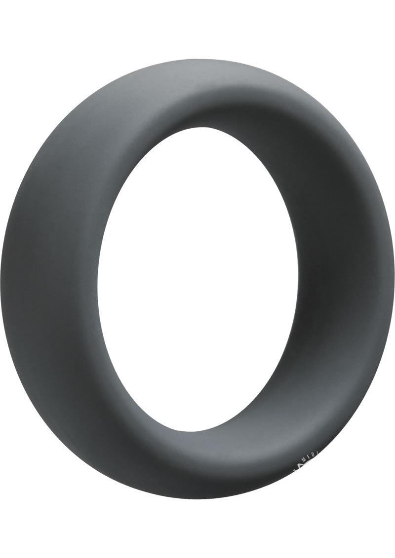 OptiMALE Silicone Cock Ring 45mm - Slate