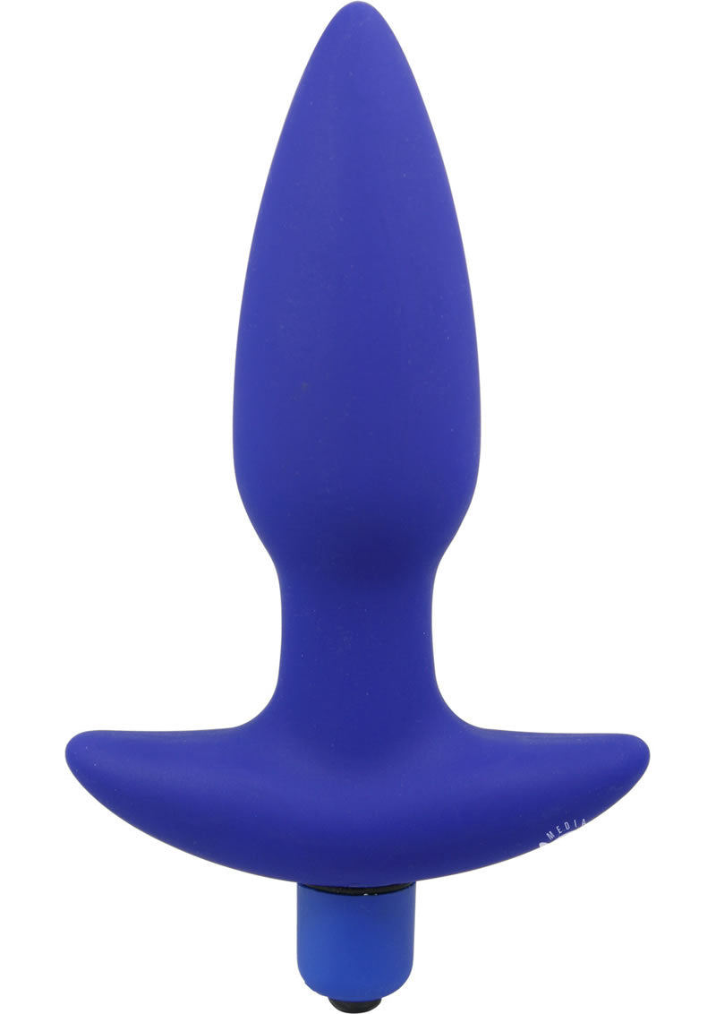 Corked 2 Silicone Anal Plug - Medium - Blue