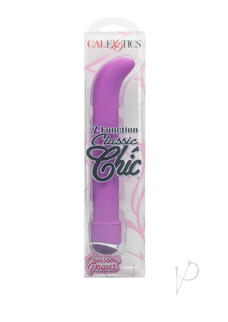 Classic Chic Standard G G-Spot Vibrator - Purple