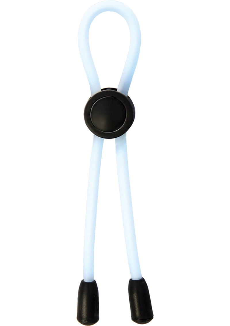 Mack Tuff Adjustable Silicone Cock Tie - Clear