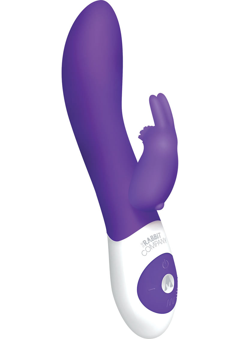 The Rabbit Company The Classic Rabbit Rechargeable Silicone G-Spot Vibrator - Purple