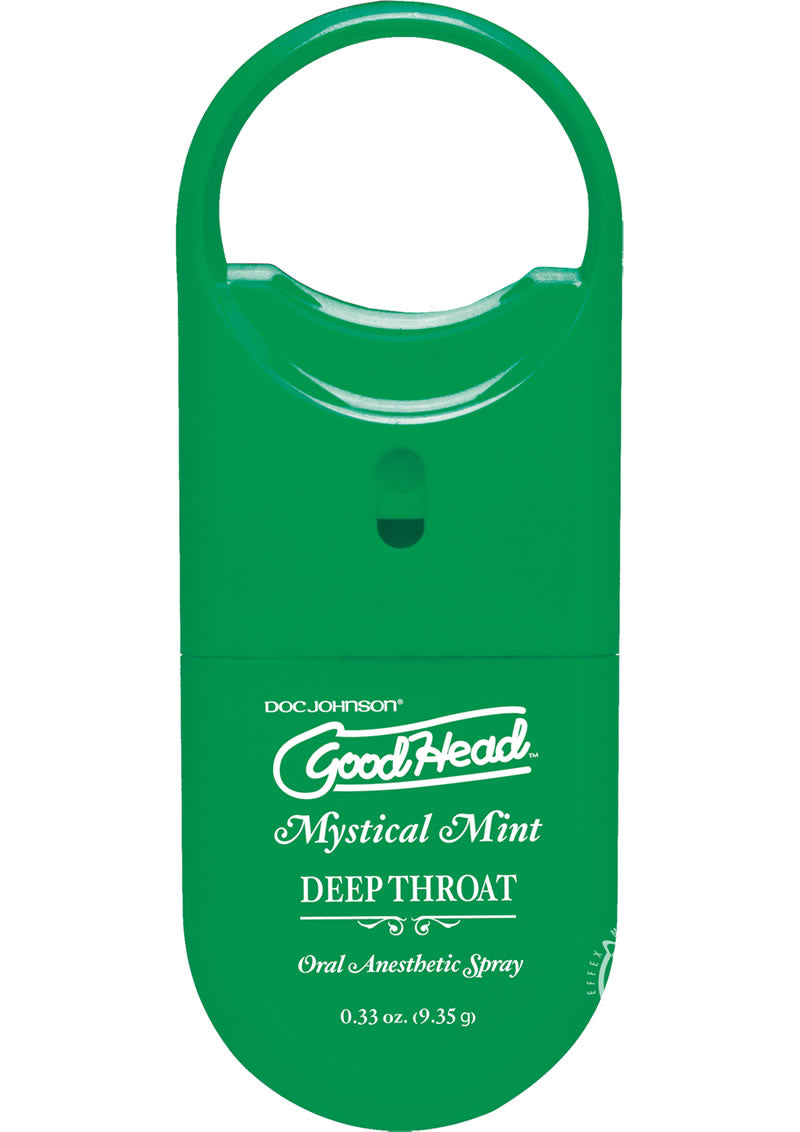 GoodHead Deep Throat To-Go Oral Anesthetic Spray - Mint .30oz