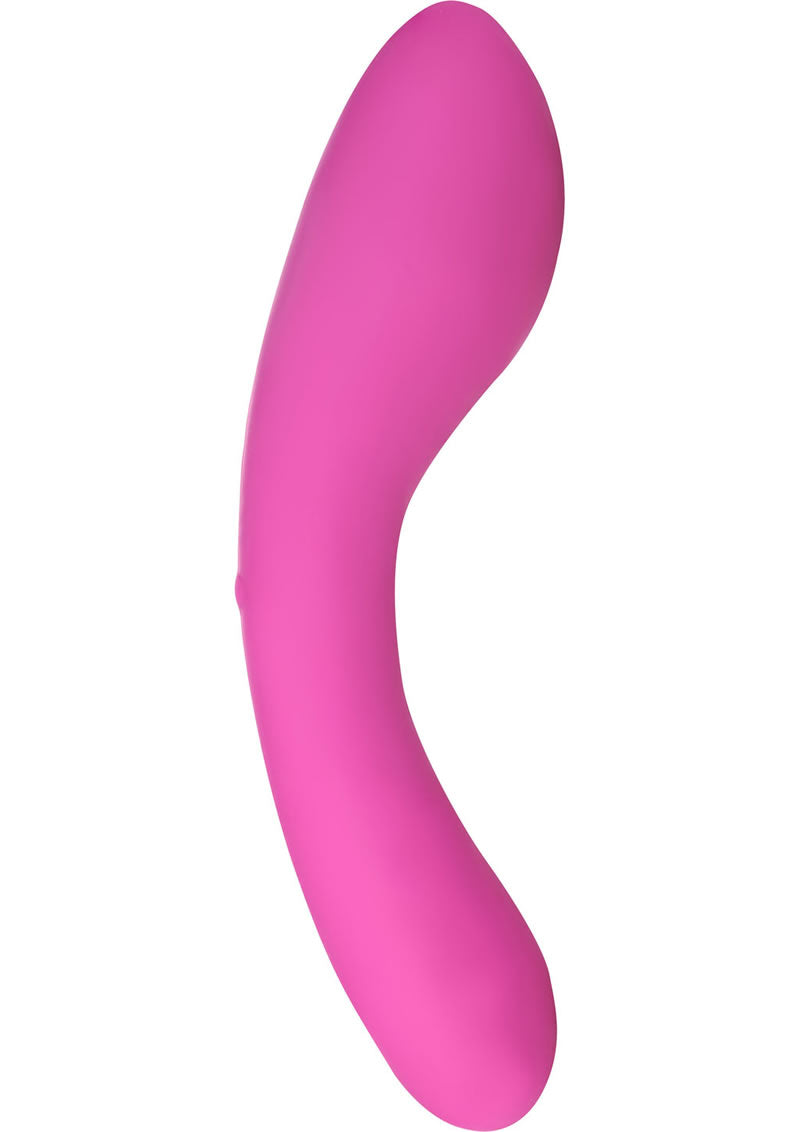 Swan Mini Swan Wand Rechargeable Silicone Vibrator - Pink