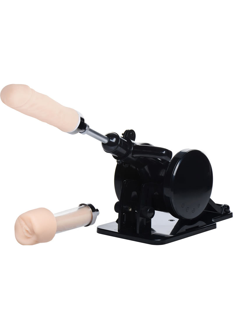 LoveBotz Robo Fuk Adjustable Sex Machine - Black