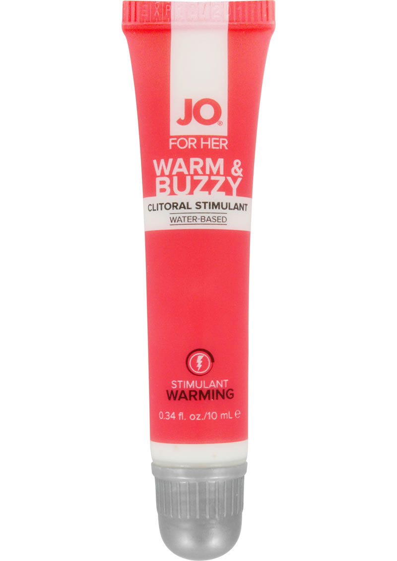 JO Warm and Buzzy Water Based Warming Clitoral Stimulant Cream .34oz