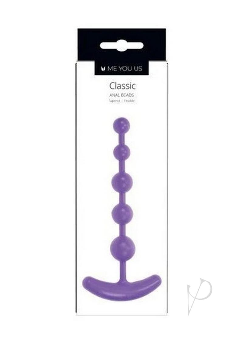 ME YOU US Classic Anal Beads - Purple