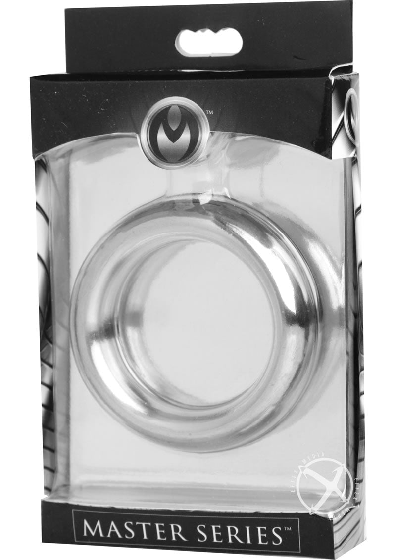 Master Series Stainless Steel Cock Ring - 1.75in