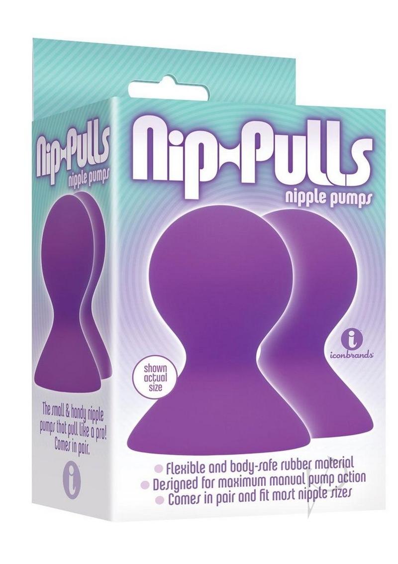 The 9's - Nip-Pulls Silicone Nipple Pumps - Violet