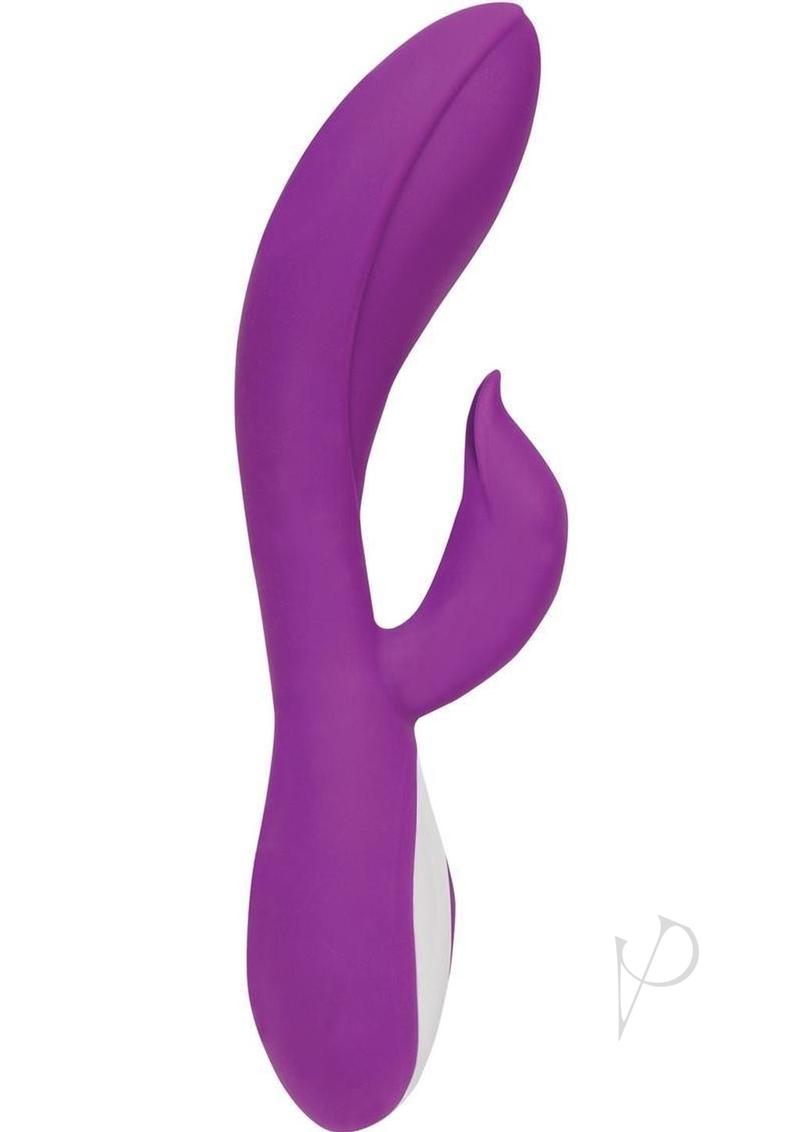Wonderlust Harmony Rechargeable Silicone Rabbit Vibrator - Purple
