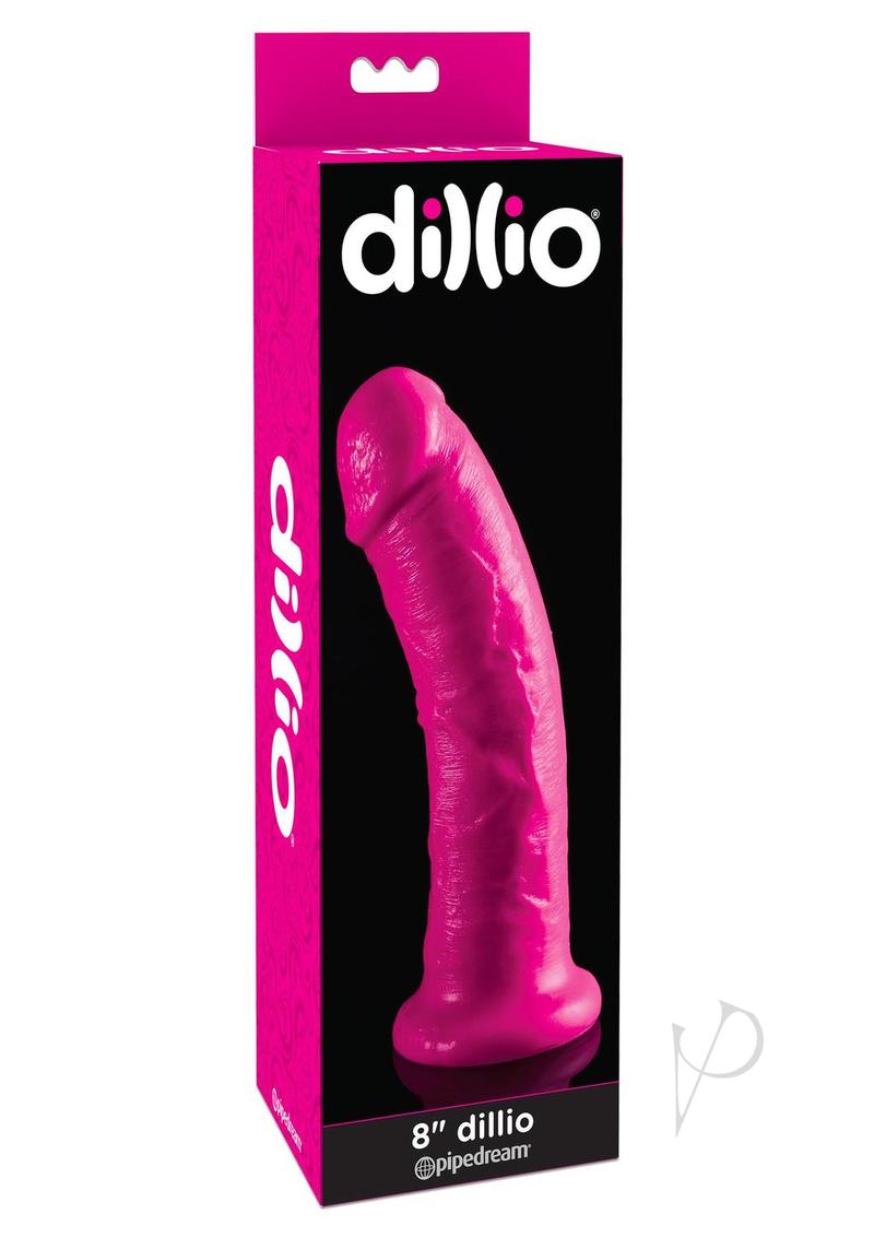 Dillio Dong 8in - Pink