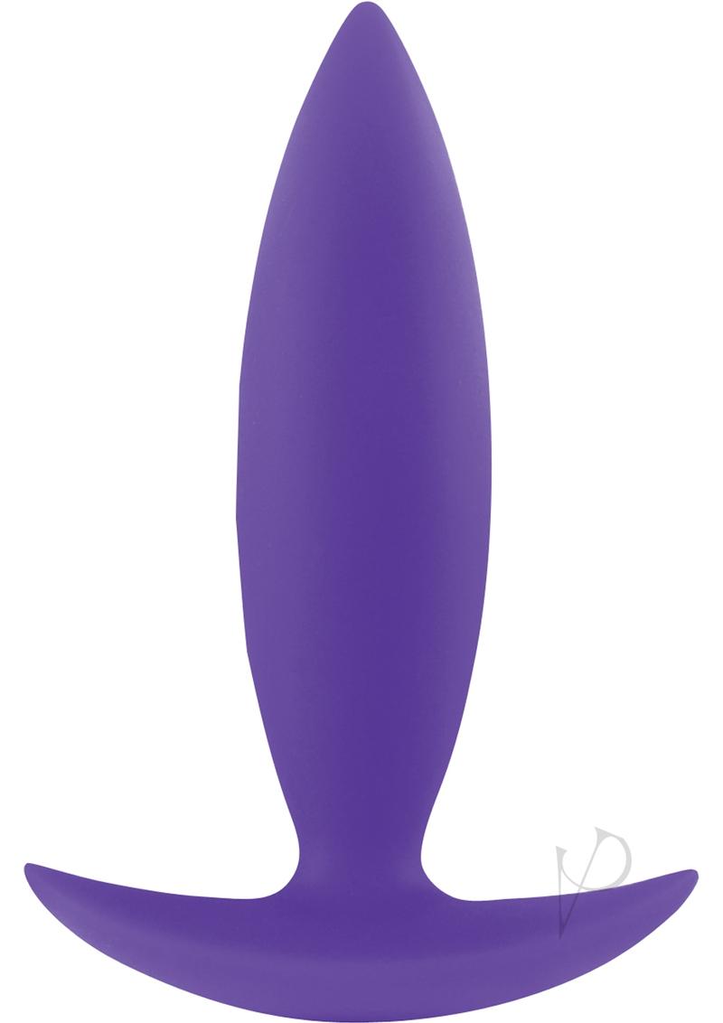 Inya Spade Silicone Butt Plug - Small - Purple