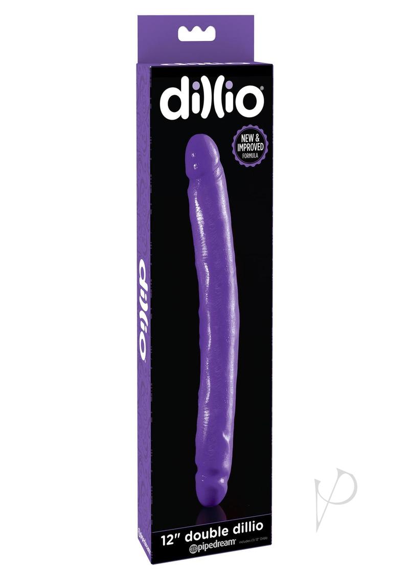 Dillio Double Dillio Dong 12in - Purple