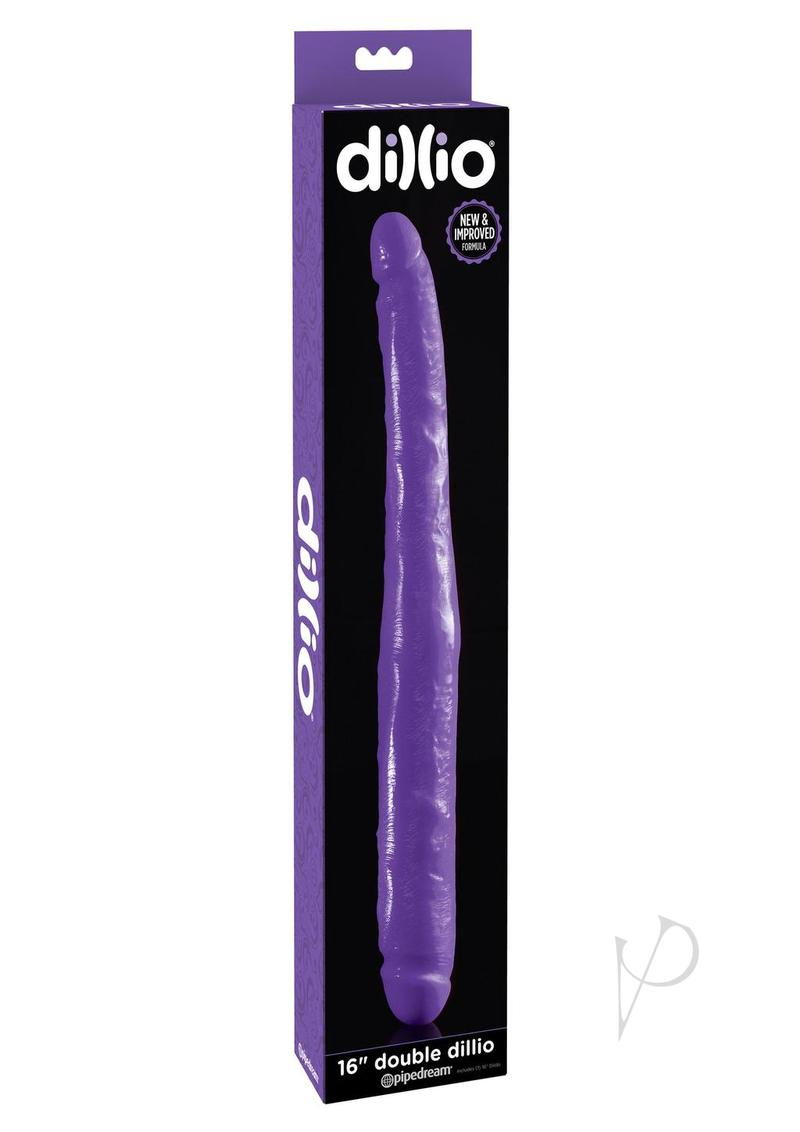 Dillio Double Dong 16in - Purple