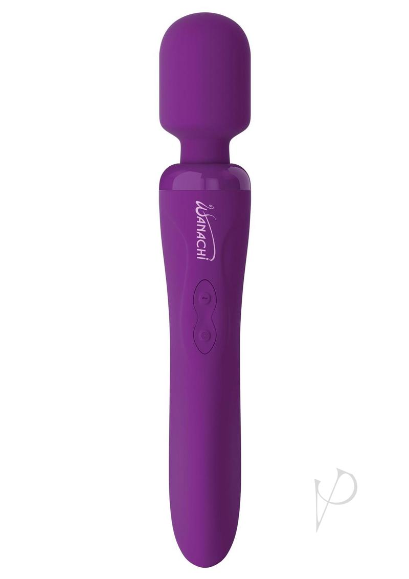 Wanachi Body Recharger Silicone Rechargeable Wand - Purple