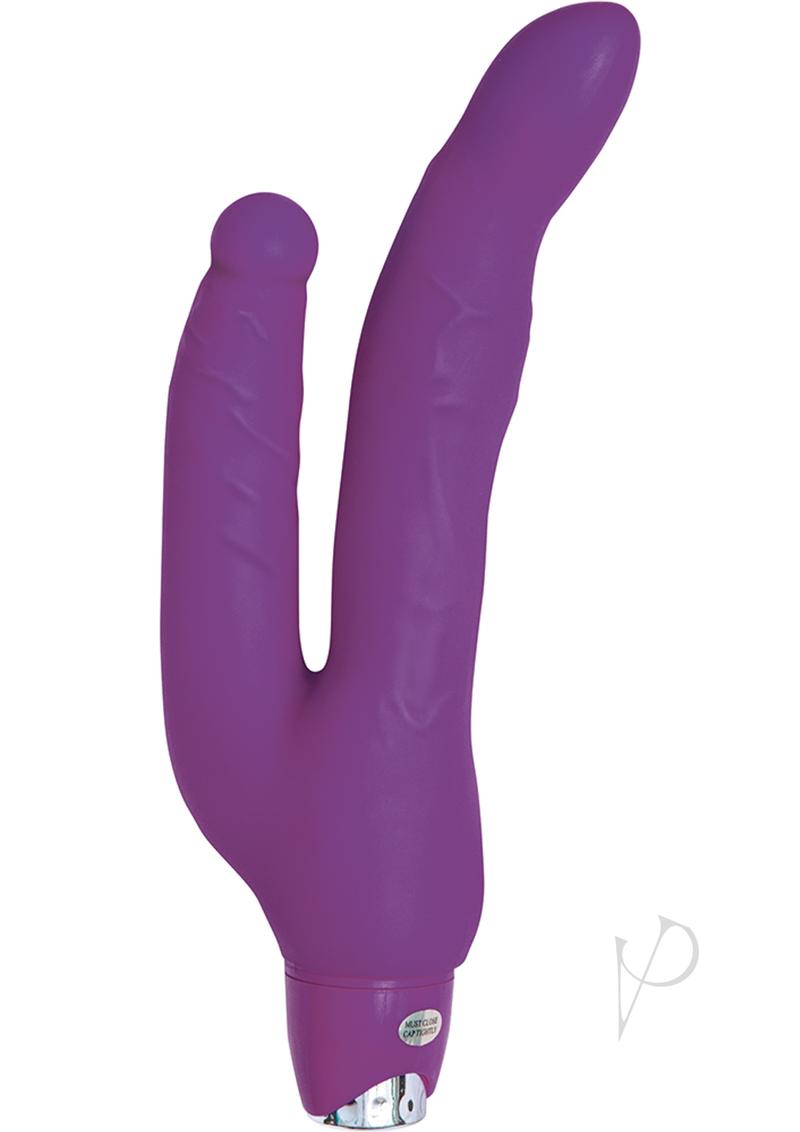 Sex Double Penetrator Dildo - Purple