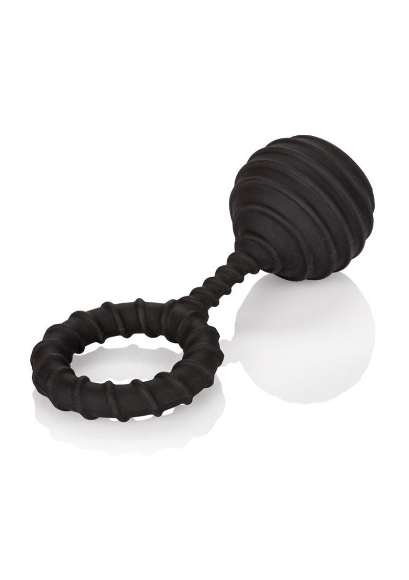 COLT Weighted Silicone Cock Ring - Large - Black
