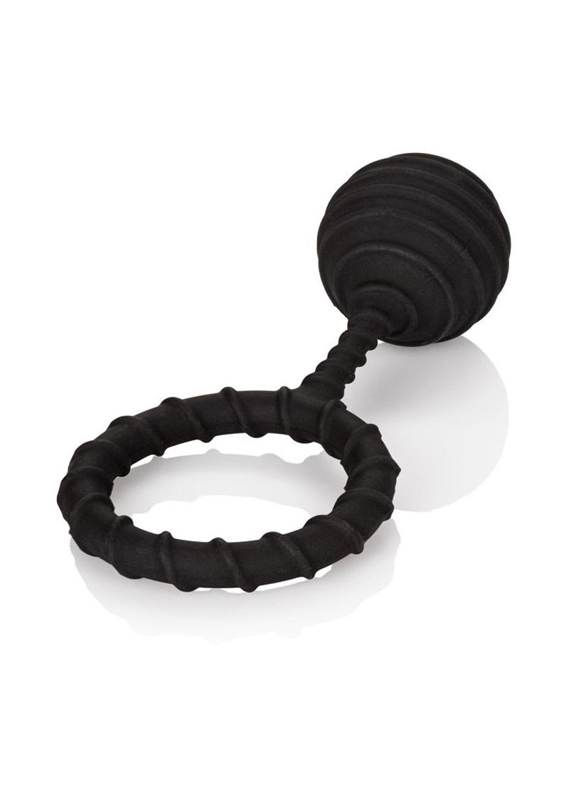 COLT Weighted Silicone Cock Ring - XL - Black