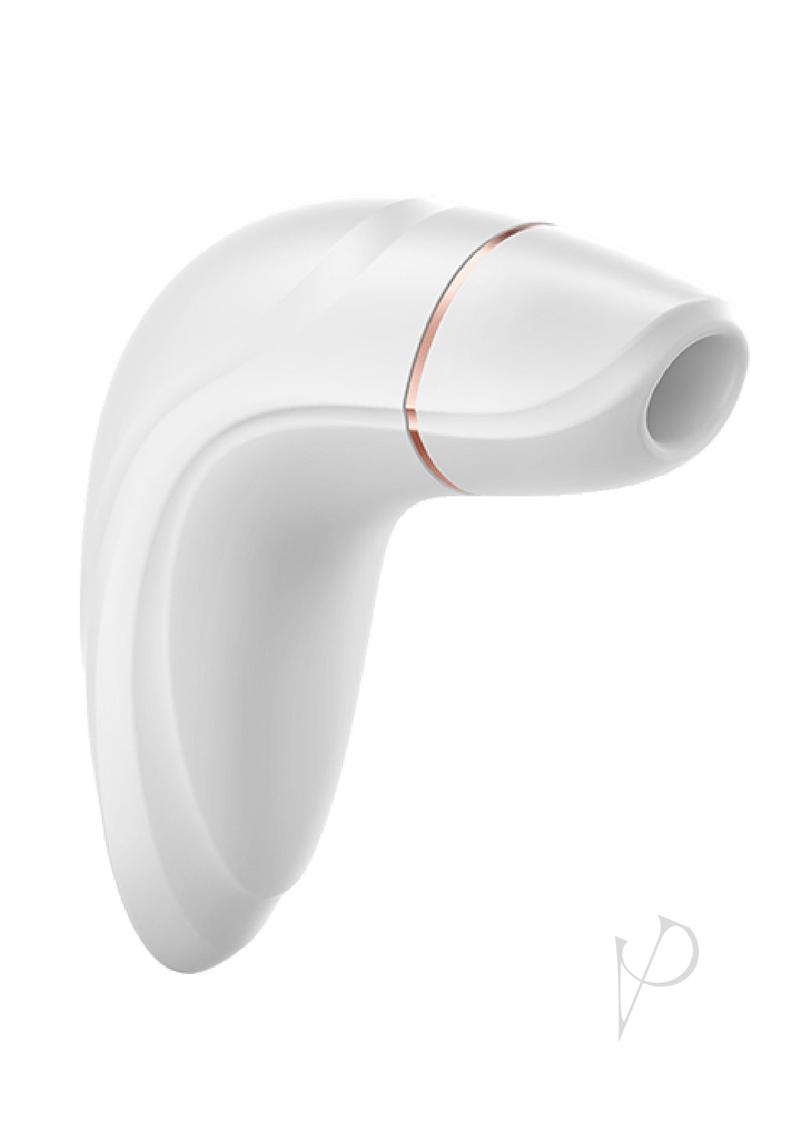 Satisfyer Pro 1+ Vibration Pressure Clitoral Stimulator USB Rechargeable 5.11in - White