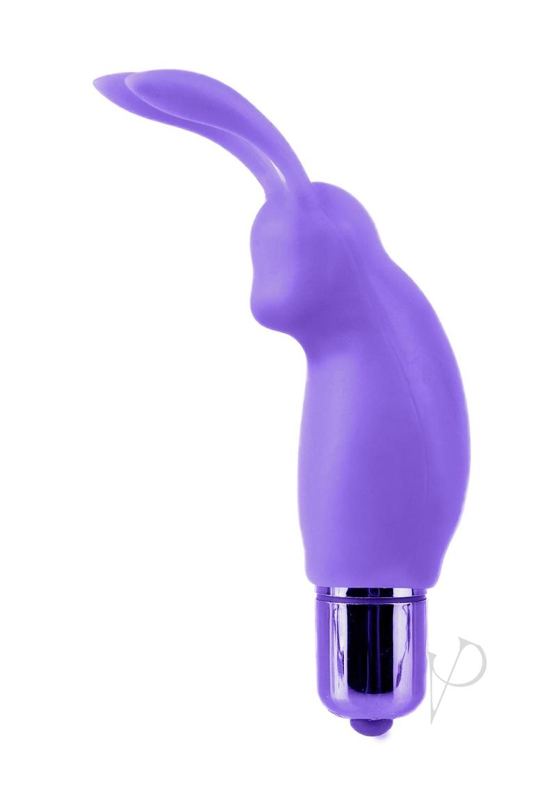 Neon Silicone Vibrating Couples (3 Piece Kit) - Purple
